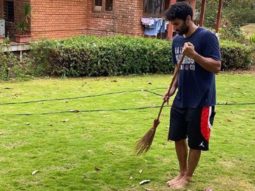 Arjun Kapoor trolls Aditya Roy Kapur after the latter shares a picture of him holding a broom