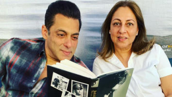 Salman Khan reads the biography of late Rajendra Kumar on the sets of Radhe: Your Most Wanted Bhai, see photos