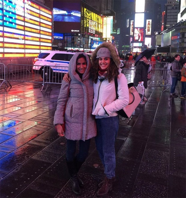 Taapsee Pannu recalls her first trip to New York, shares throwback photo