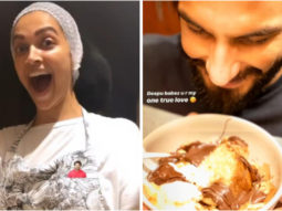 Deepika Padukone bakes a cake and cooks Thai cuisine for Ranveer Singh, the actor says “Deepu, love you babez”