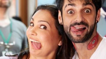 Karan Wahi shares fun behind-the-scenes pictures with Lara Dutta and Rinku Rajguru from their latest web-series, Hundred