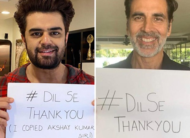 Maniesh Paul joins Akshay Kumar in campaign Dil Se Thank You