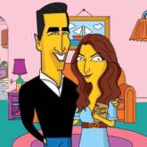 Meet Akshay Kumar and Twinkle Khanna as the characters of The Simpsons