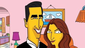 Meet Akshay Kumar and Twinkle Khanna as the characters of The Simpsons
