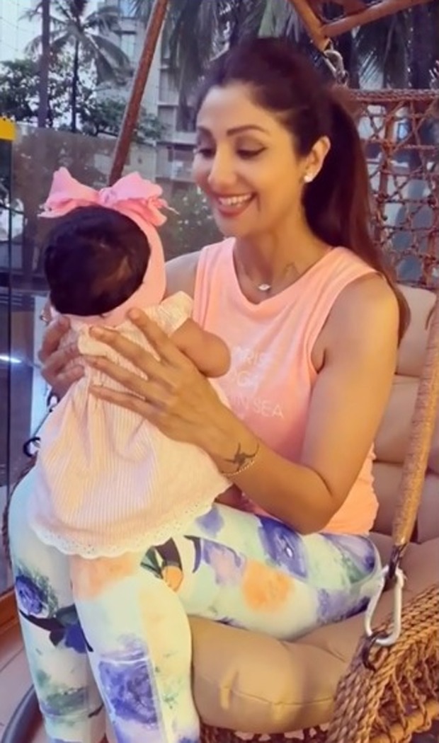 Shilpa Shetty’s daughter Samisha turns two months old, shares an adorable video with her 