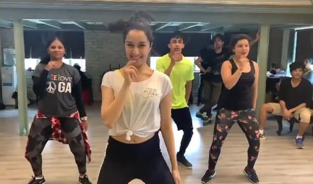 Shraddha Kapoor shares a rehearsal dance video of 'Fikar Not' from Chhichhore on World Health Day