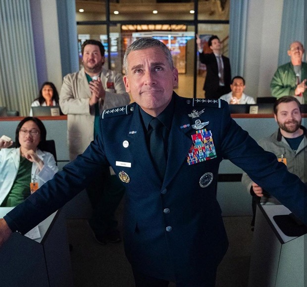 Steve Carell and Lisa Kudrow star in upcoming sitcom Space Force from The Office creators Steve Carell and Lisa Kudrow star in upcoming sitcom Space Force from The Office creators