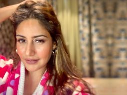 Surbhi Chandna pulls off a stunning glittery eye makeup as she dresses up for nothing!