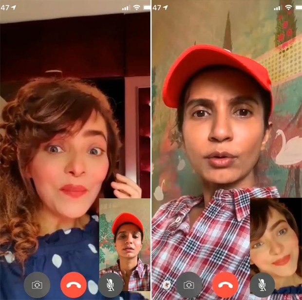 Sweety and Kajal of Hum Paanch reunite on video call to make a huge announcement amid lockdown