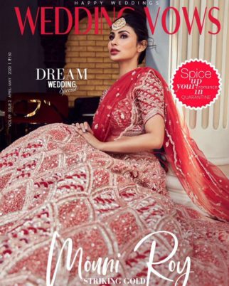 Mouni Roy On The Covers Of Wedding Vows