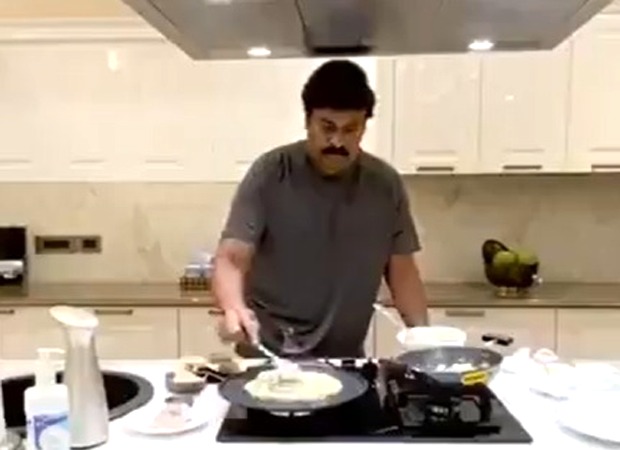 Watch: Chiranjeevi takes up the Real Man Challenge and nominates Rajinikanth