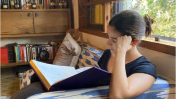 Shaheen Bhatt captures Alia Bhatt reading Harry Potter on World Book Day 