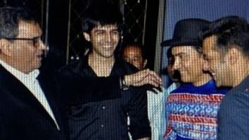 Subhash Ghai shares unseen picture of Kartik Aaryan with Salman Khan and Aamir Khan, Kartik responds