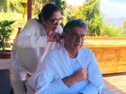 After getting a head massage from husband Vivek Mehra, Neena Gupta returns the favour