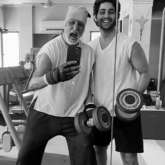 Amitabh Bachchan and Agastya Nanda are twinning and winning with their gym selfie