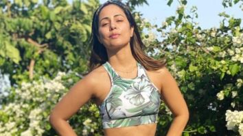 FITNESS GOALS: Hina Khan nails the Barre Pilates making it look effortless as ever
