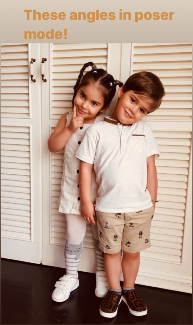 Karan Johar’s son Yash says name of his country is ‘Amitabh Bachchan and Shah Rukh Khan' and netizens find it hilarious 