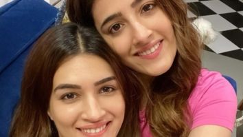 PICTURES: Kriti Sanon and Nupur Sanon have a mushy quarantine