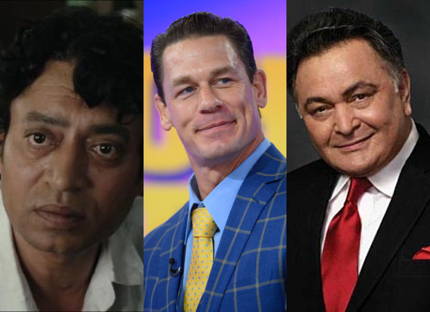 Post Irrfan Khan and Rishi Kapoor’s demise, John Cena shares pictures of the legends on his Instagram