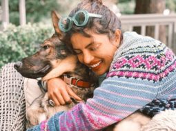 Priyanka Chopra Jonas cuddling with Gino the German shepherd is an image of every dog person ever!