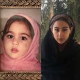 Sara Ali Khan wishes everyone 'Eid Mubarak' with a then and now picture