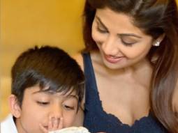 Shilpa Shetty shares an adorable photo of son Viaan and daughter Samisha