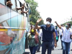 Sonu Sood organises multiple transport buses for hundreds of migrants stuck in Mumbai amid nationwide lockdown 