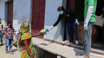 Bhumi Pednekar helps migrant and underprivileged labourers in need of footwear