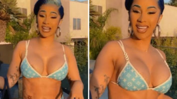 Cardi B shows off her bikini body after netizens accuse her of photoshopping her photos