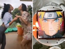 Disha Patani celebrates her 28th birthday with Tiger Shroff’s sister Krishna and Naruto themed cake