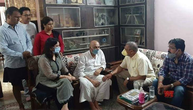 Nana Patekar visits Sushant Singh Rajput's Patna home to meet his family 