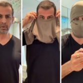 Ronit Roy’s DIY mask video goes viral amongst Black Lives Matter protestors for safety reasons and to evade facial recognition