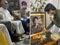 Shekhar Suman and Sandip Ssingh visit Sushant Singh Rajput’s Patna home to meet his family
