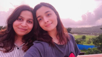 Alia Bhatt and sister Shaheen enjoy pink sunset