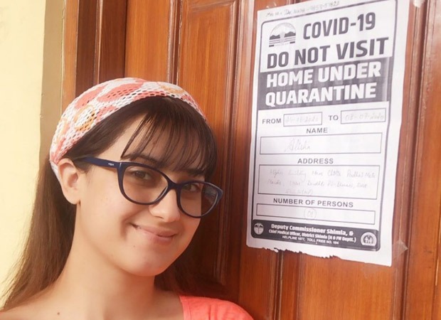 Aalisha Panwar is all smiles as she completes her 14-days-long home quarantine, thanks the Himachal Government