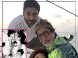 Amitabh Bachchan goes down memory lane to share photo with Abhishek and Shweta Bachchan