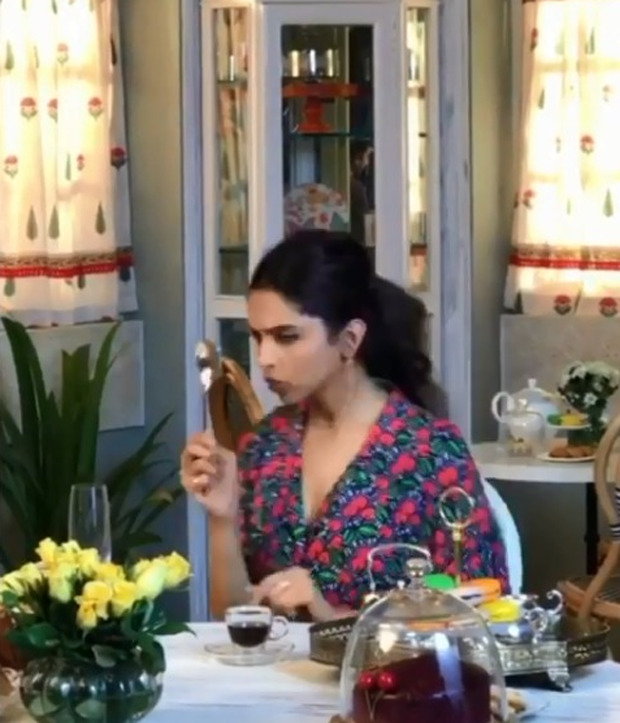 Deepika Padukone shares goofy video after eating cake all week Deepika Padukone shares goofy video after eating cake all week