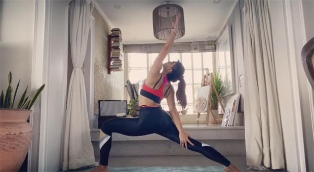 Jacqueline Fernandez reveals how she has been dealing with anxiety with the help of Yoga