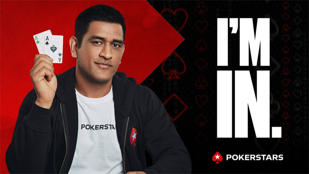 MS Dhoni goes ‘All In’ as he becomes the new face of PokerStars India MS Dhoni goes ‘All In’ as he becomes the new face of PokerStars India