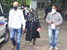 Naved Jaffrey and Javed Hyder attend Jagdeep’s Funeral