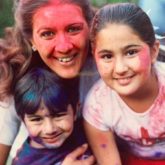 Sara Ali Khan is back with another shayri and an adorable throwback picture with Amrit Singh and Ibrahim Ali Khan