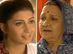 Smriti Irani shares her first scene with Sudha Shivpuri aka Baa from Kyunki Saas Bhi Kabhi Bahu Thi