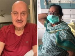 Anupam Kher shares adorable video of mother getting discharged from the hospital after COVID-19 treatment