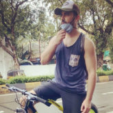 Zain Imam heads out for a 27 kms long cycle ride around the city