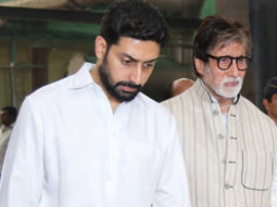 Amitabh Bachchan is feeling bad that Abhishek Bachchan has to remain in hospital