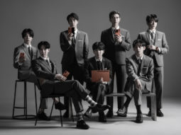 BTS look sharp in Thom Browne suits during the unveiling of Samsung Galaxy Z Fold 2 and Note 20 series