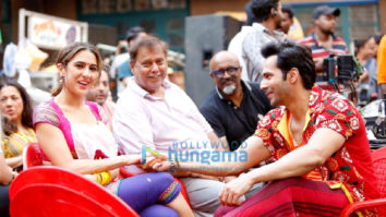 On The Sets From The Movie Coolie No. 1