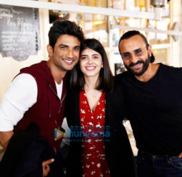 On The Sets from the movie Dil Bechara