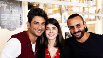 On The Sets from the movie Dil Bechara