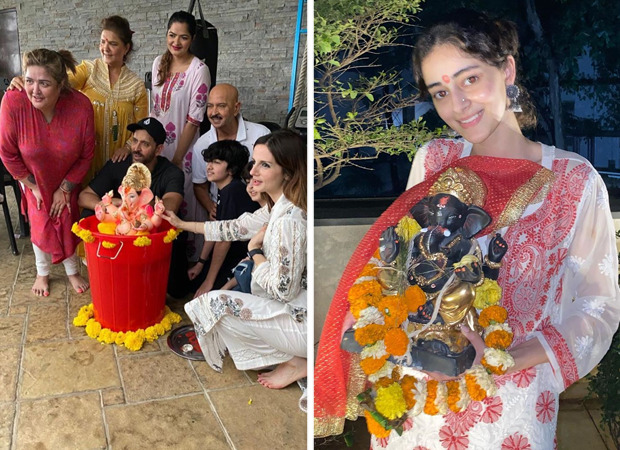 Ganesh Chaturthi 2020: Hrithik Roshan, Ananya Panday, Shraddha Kapoor among others bid farewell to Ganpati Bappa Ganesh Chaturthi 2020: Hrithik Roshan, Ananya Panday, Shraddha Kapoor among others bid farewell to Ganpati Bappa